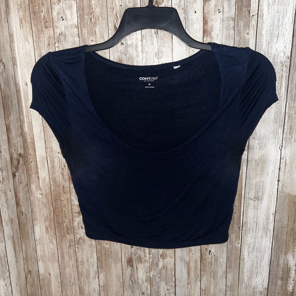 Navy Blue Women's Top